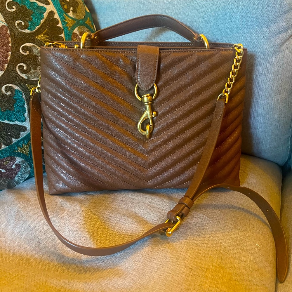REBECCA MINKOFF Edie top handle satchel BAG. LIKE NEW CONDITION